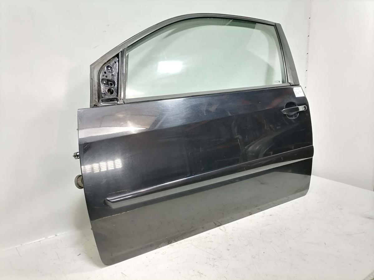 Ford Fiesta JD3 original T&uuml;r links 3-T&uuml;rer Panther Schwarz Metallic Rohbau BJ08